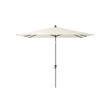 Platinum 270Ø Riva antraciet frame ecru doek - Parasol, Nieuw