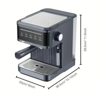 Halfautomatische Espresso Machine 20 Bar met Melksysteem en, Witgoed en Apparatuur, Koffiezetapparaten, Verzenden, Nieuw