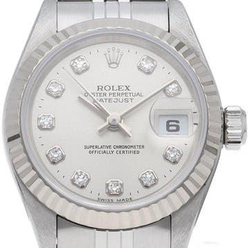 Rolex - Datejust ladies watch 10P diamond - 69174G(A) -, Nieuw