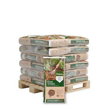 Halve pallet Pokon Verse Boomschors 15-40mm 20 x 60L (1200L), Ophalen of Verzenden, Nieuw