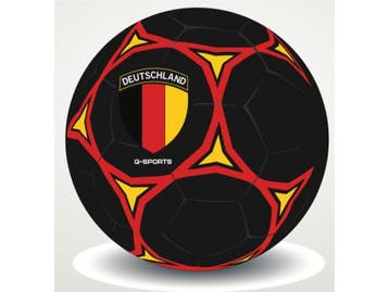 Veiling - 72x Voetbal size 5 , Thema Duitsland