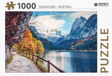 Boek: Rebo legpuzzel 1000 stukjes - - (als nieuw), Verzenden, Zo goed als nieuw