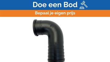 Bieden: 90° Tank Coupling Hose Connector 38mm -, Watersport en Boten, Bootonderdelen, Ophalen of Verzenden, Nieuw, Kombuis en Sanitair