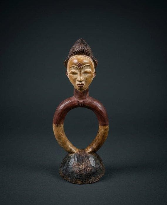 Reliekhoofd van Bapunou - Gabon, Antiek en Kunst, Kunst | Niet-Westerse kunst