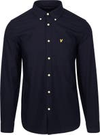 Lyle & Scott Shirt Plain Oxford Navy maat M Heren, Verzenden, Nieuw, Blauw, Lyle and Scott