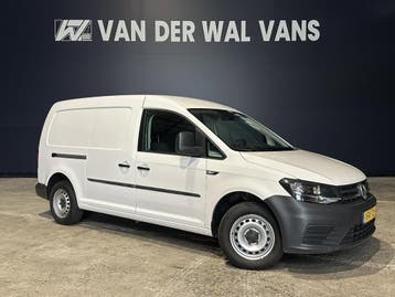 Volkswagen Caddy 2.0 TDI L2H1 Maxi Euro6 Airco | Cruisecontr, Stof, Gebruikt, Volkswagen, Wit