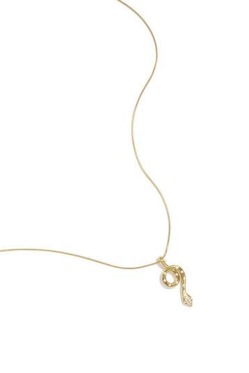 Goudlief Ketting met belegde slang bedel (Kettingen), Verzenden, Nieuw, Zilver, Overige materialen