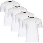 Donnay Donnay Heren - 5-Pack - T-Shirt Vince - Wit, Kleding | Heren, T-shirts, Verzenden, Nieuw