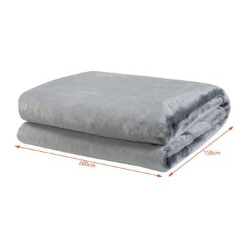 [en.casa] Elektrische deken Archi warmtedeken 200x150 cm lic, Verzenden, Nieuw