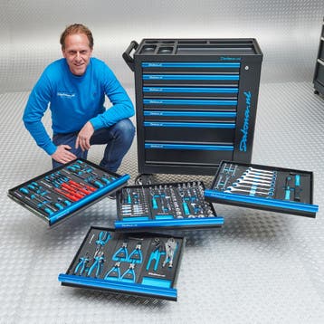 Datona Gereedschapswagen Black-Line met 7 laden +, Ophalen of Verzenden, Nieuw