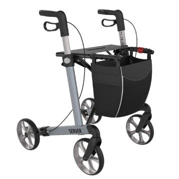 Rehasense Server lichtgewicht rollator STANDARD - Ice blue, Ophalen of Verzenden, Nieuw