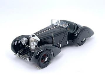 CMC 1:24 - Modelauto - Mercedes SSK 1932 - Zwarte Prins, Nieuw