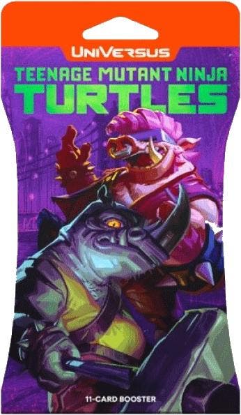 Teenage Mutant Ninja Turtles Sleeved Boosterpack | Jasco, Hobby en Vrije tijd, Verzamelkaartspellen | Overige, Nieuw, Verzenden