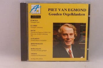 Piet van Egmond - Gouden Orgelklanken, Cd's en Dvd's, Ophalen of Verzenden, Zo goed als nieuw