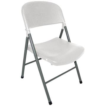 Bolero opklapbare stoelen wit (2 stuks), Verzenden, Nieuw in verpakking