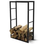 Brandhout Rek -  Opbergniveaus - Haardhout -  Metaal, Ophalen of Verzenden, Nieuw