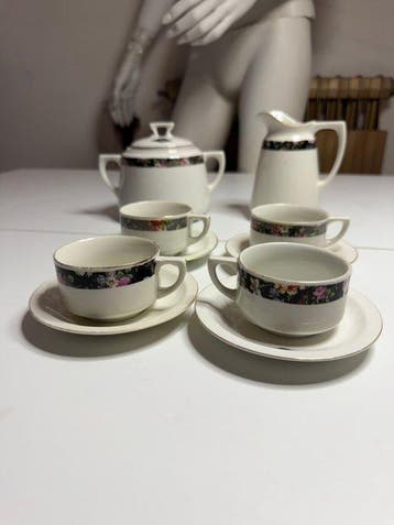 Richard Ginori - Koffieservies (10) - Porselein