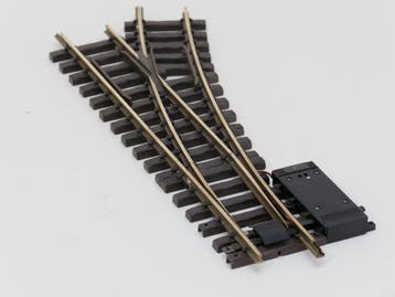 LGB 16050 Digitaal Elektr.Weiche  rechts, R3,22.5 Grad, Ophalen of Verzenden, Gebruikt, Rails, LGB