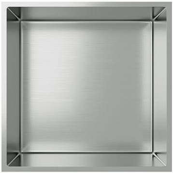 Inbouwnis - Leoni Nima - 30x30x10cm - RVS, Ophalen of Verzenden, Nieuw, Rvs