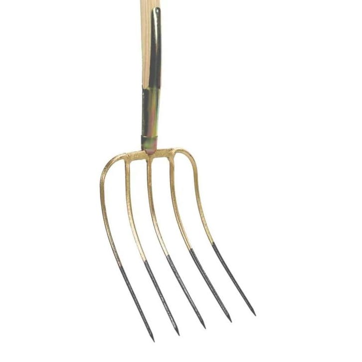 Talen Tools Mestvork 5 Tanden met 100cm Steel en Stiftver..., Tuin en Terras, Hand-tuingereedschap, Hark, Nieuw, Ophalen of Verzenden