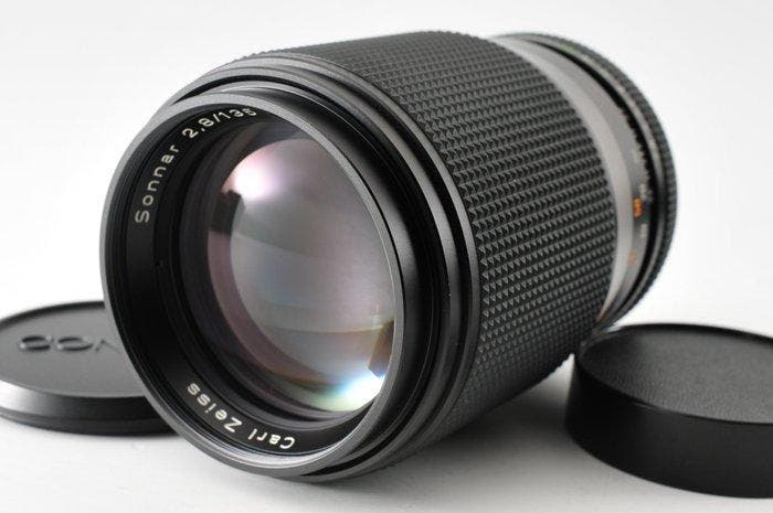 Contax Carl Zeiss Sonnar T* 2,8/135mm MMJ [#1246] Cameralens, Audio, Tv en Foto, Fotocamera's Analoog