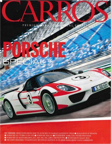 2014 CARROS MAGAZINE 08 DUTCH, Boeken, Nieuw, Author