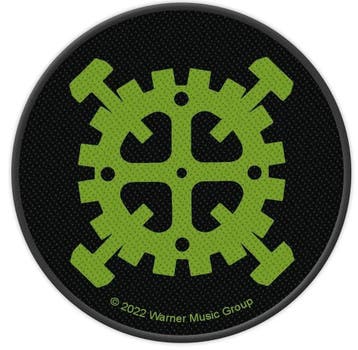Type O Negative - Gear Logo - patch officiële merchandise, Ophalen of Verzenden, Nieuw, Kleding
