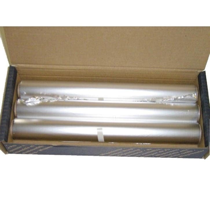 Aluminiumfolie 1000 | 3 stuks 30(b)cmx30(l)m Wrapmaster, Zakelijke goederen, Horeca | Keukenapparatuur, Nieuw in verpakking, Verzenden
