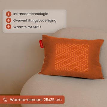 2dekans | Auronic Infra rood warmte kussen Classic 45x60 cm, Ophalen of Verzenden, Zo goed als nieuw