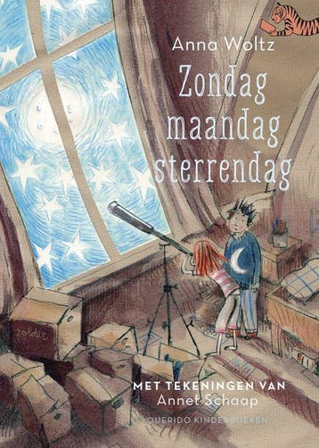 9789045121055 Tijgerlezen - Zondag, maandag, sterrendag, Verzenden, Nieuw, Anna Woltz