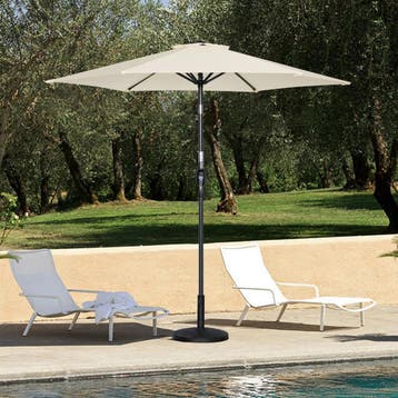 2dekans | Angel Living Parasol - Ø270 cm - Kantelbaar -, Ophalen of Verzenden, Zo goed als nieuw