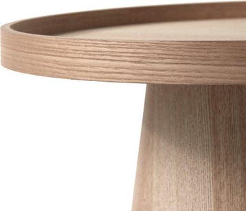 WOOOD Maud Bijzettafel - Hout - Naturel - 50x45x45 cm, Verzenden, Nieuw