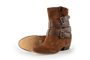 Dune London Enkellaarzen in maat 38 Bruin, Kleding | Dames, Schoenen, Bruin, Verzenden, Lage of Enkellaarzen, Zo goed als nieuw