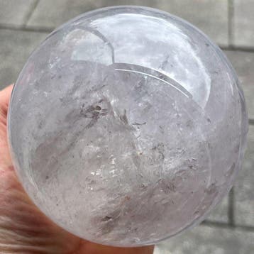 Good Quality AAA rock crystal sphere Kristal - Hoogte: 11.8