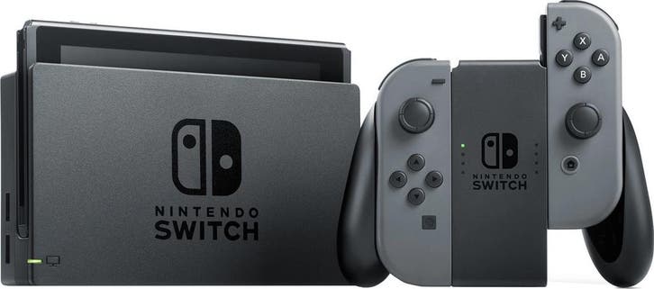 Nintendo Switch - Grey (Nintendo Switch), Spelcomputers en Games, Spelcomputers | Nintendo Switch, Gebruikt, Verzenden