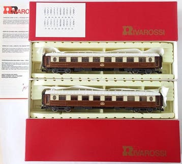 Rivarossi H0 - 2489 - Modeltrein personenwagonset (2) -, Hobby en Vrije tijd, Modeltreinen | H0, Nieuw
