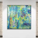 Bri Debernardi - MIGRATION - XL ABSTRACT, Antiek en Kunst, Kunst | Schilderijen | Modern