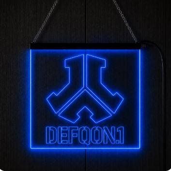 Led bord Defqon 1, Ophalen of Verzenden, Nieuw, Reclamebord