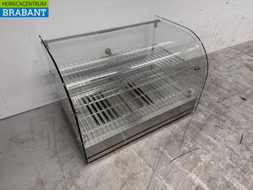 RVS Buffalo Warmhoudvitrine 55 cm 230V Horeca, Ophalen of Verzenden, Nieuw zonder verpakking