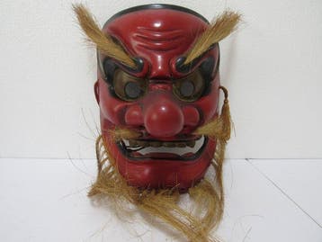 Japanse Sarutahiko/Tengu-masker – Traditionele Japanse