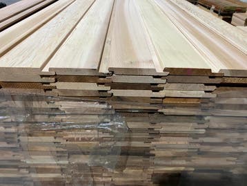 rabatdelen-channelsiding–Western Red Cedar-18x127mm werkend, Ophalen, Minder dan 25 mm, Nieuw, Plank