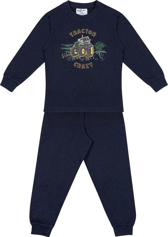 Fun2Wear - Pyjama Tractor Crazy - Navy - Maat 140, Kinderen en Baby's, Kinderkleding | Overige, Nieuw, Verzenden