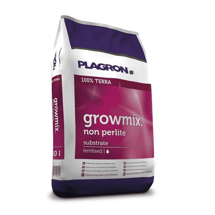 Plagron Growmix excl. perliet 50 L, Tuin en Terras, Aarde en Mest, Ophalen of Verzenden