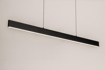 Rietveld Hanglampen - Zwart - Metaal, Aluminium, Verzenden, Nieuw