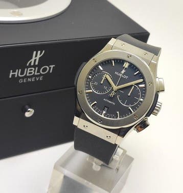 Hublot - Classic Fusion Titanium Chronograph -, Nieuw