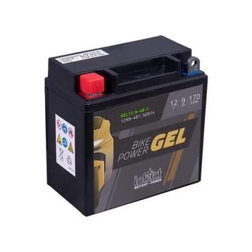 Intact Bike-Power Gel Accu 12V 9Ah 137X76X140, Verzenden, Nieuw