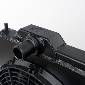 CSF 01-07 Mitsubishi Evo 7/8/9 Full-Slim Radiator w/12in Fan, Auto-onderdelen, Motor en Toebehoren, Ophalen of Verzenden, Nieuw