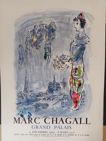 Marc Chagall (1887-1985) - The Magician of Paris, Antiek en Kunst