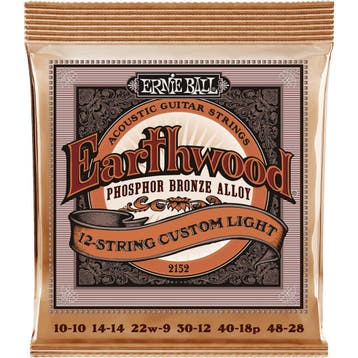 Ernie Ball 2152 Earthwood Fosforbrons Akoestische, Ophalen of Verzenden, Nieuw