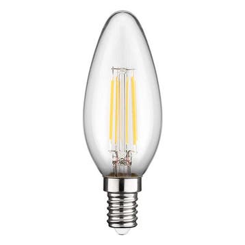 Led lamp E14 | Kaars | Goobay (4W, 470lm, 2700K), Verzenden, Nieuw